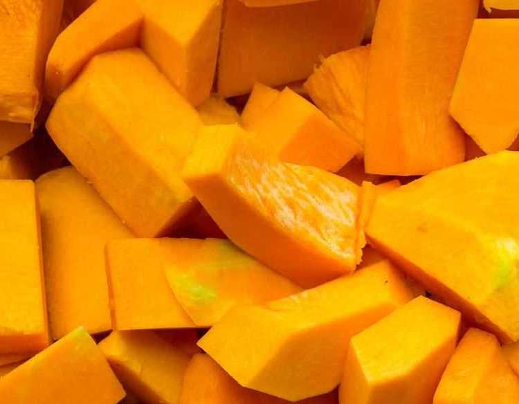 Premium food grade of frozen pumpkin chunks with high quality farm fresh pumpkins