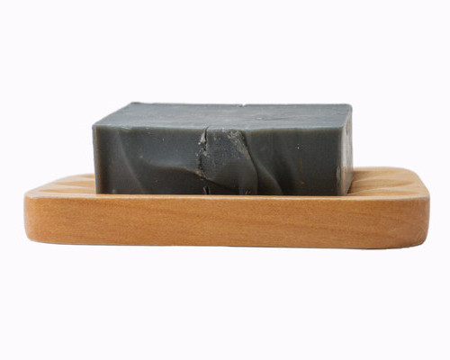 Activated bamboo charcoal soap with size customized weight 200gram each Bamboo charcoal bath soap ANGLE