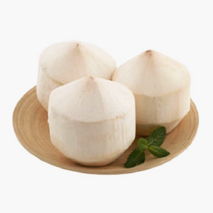 Organic natural Vietnamese fresh diamond shape coconut high quality diamond coconut with convenient push open botton and straw