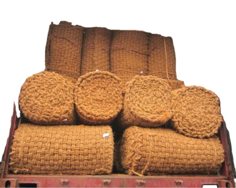 NATURAL COCONUT PRODUCT COCONUT COIR MAT COIR NET COIR MAT WITH COMPLETIVE PRICE AND HIGH QUALITY FROM VIETNAM