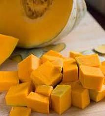 Export Frozen IQF Gold Pumpkin Chunks Cut Diced Block Cubes Pureed Pumpkin Freezing