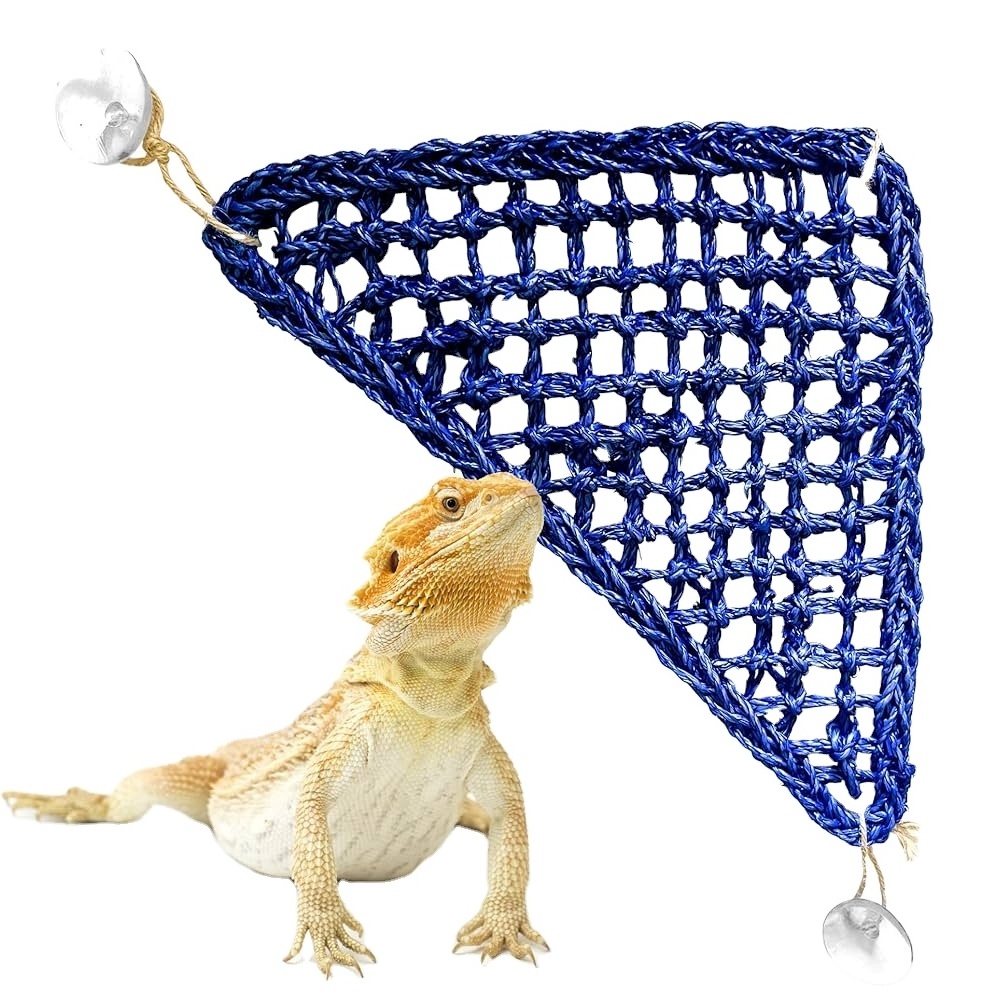 Best seller Natural Lizard Lounger Climbing and Resting Mats made of seagrass suitable for repltile pet