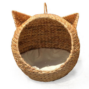 Hot Selling 2023 - Eco-friendly Rattan Pet Bed with cheap price I Beautiful home for your pet