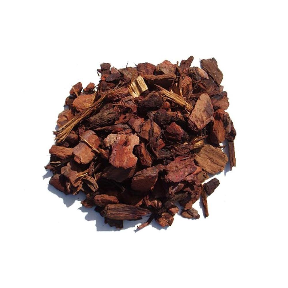 5L Bag Red Organic Orchids Polished Wild Pine Wood Tree Bark Chips Mulch Ferment Raw Barks Nuggets for Planted Landscaping ANGLE