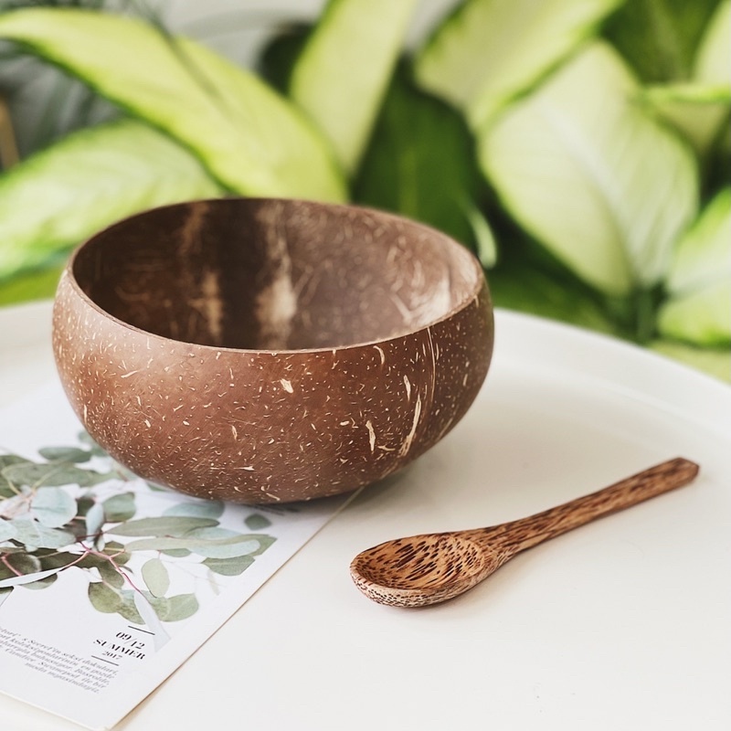 Coconut bowl natural Bowl coconut shell