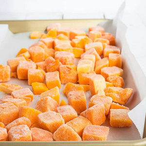 Premium food grade of frozen pumpkin chunks with high quality farm fresh pumpkins