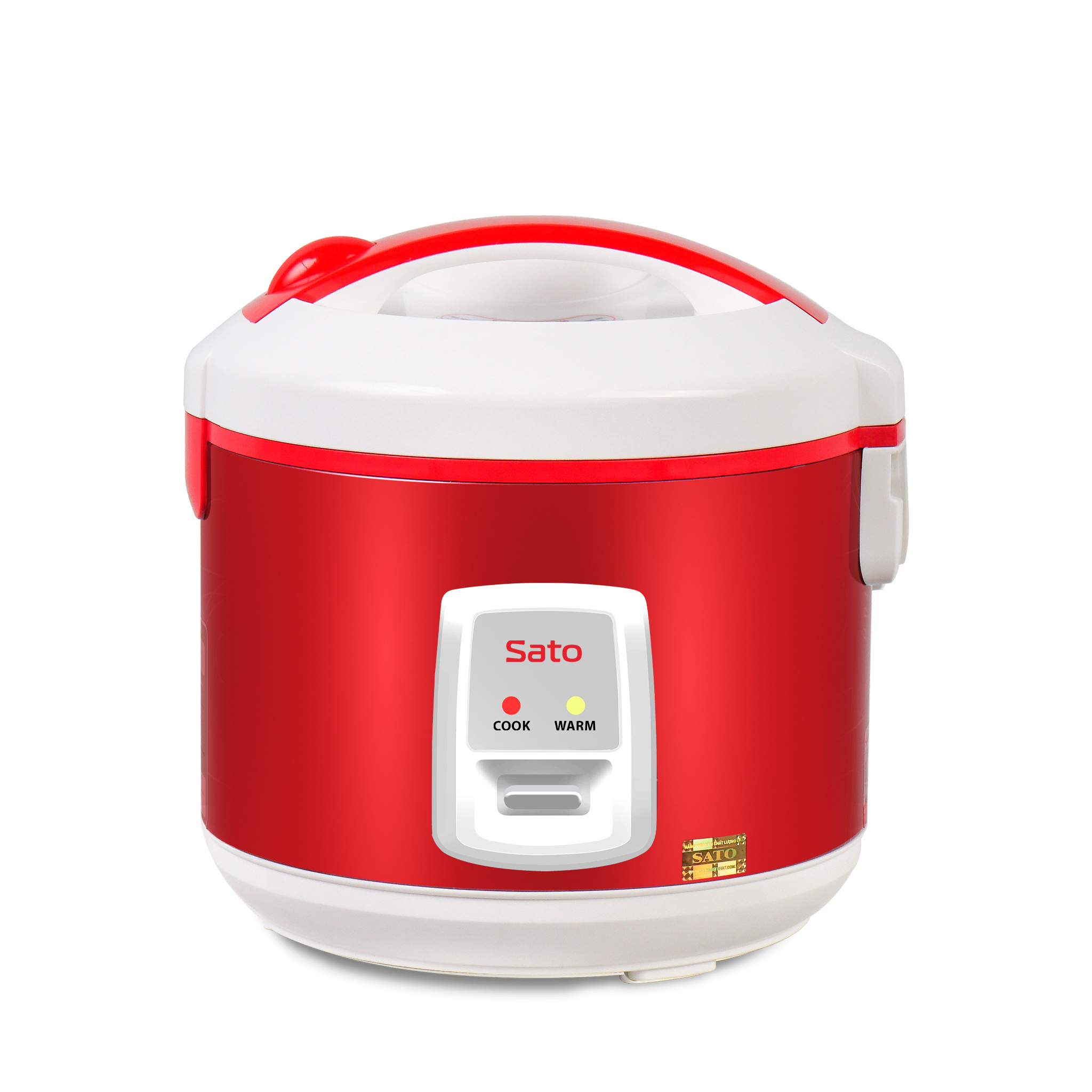 Sato Manufacturer OEM/ODM 12A032 1.2L rice cooker with handle high quality heat resistant plastic with Japan technology