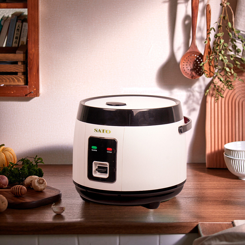 Sato 18F061 1.8L rice cooker with handle high quality heat resistant plastic with Japan technology small rice cooker