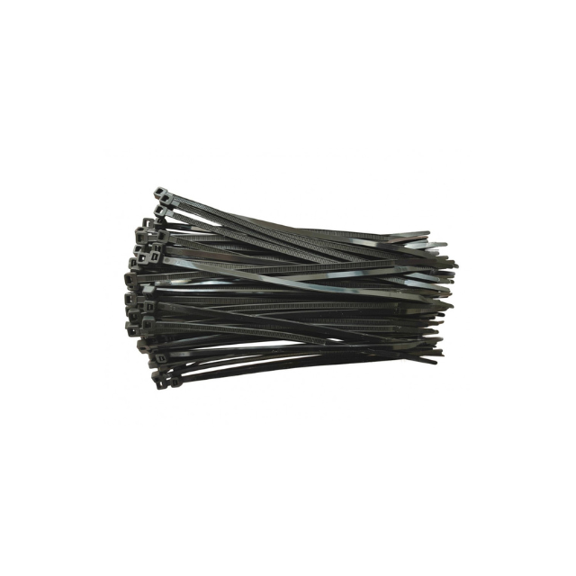 Plastic Cable Ties Nylon Manufacturers Can Customize Black and White Dual Colors Eco-friendly Zip tie from Vietnam 2023