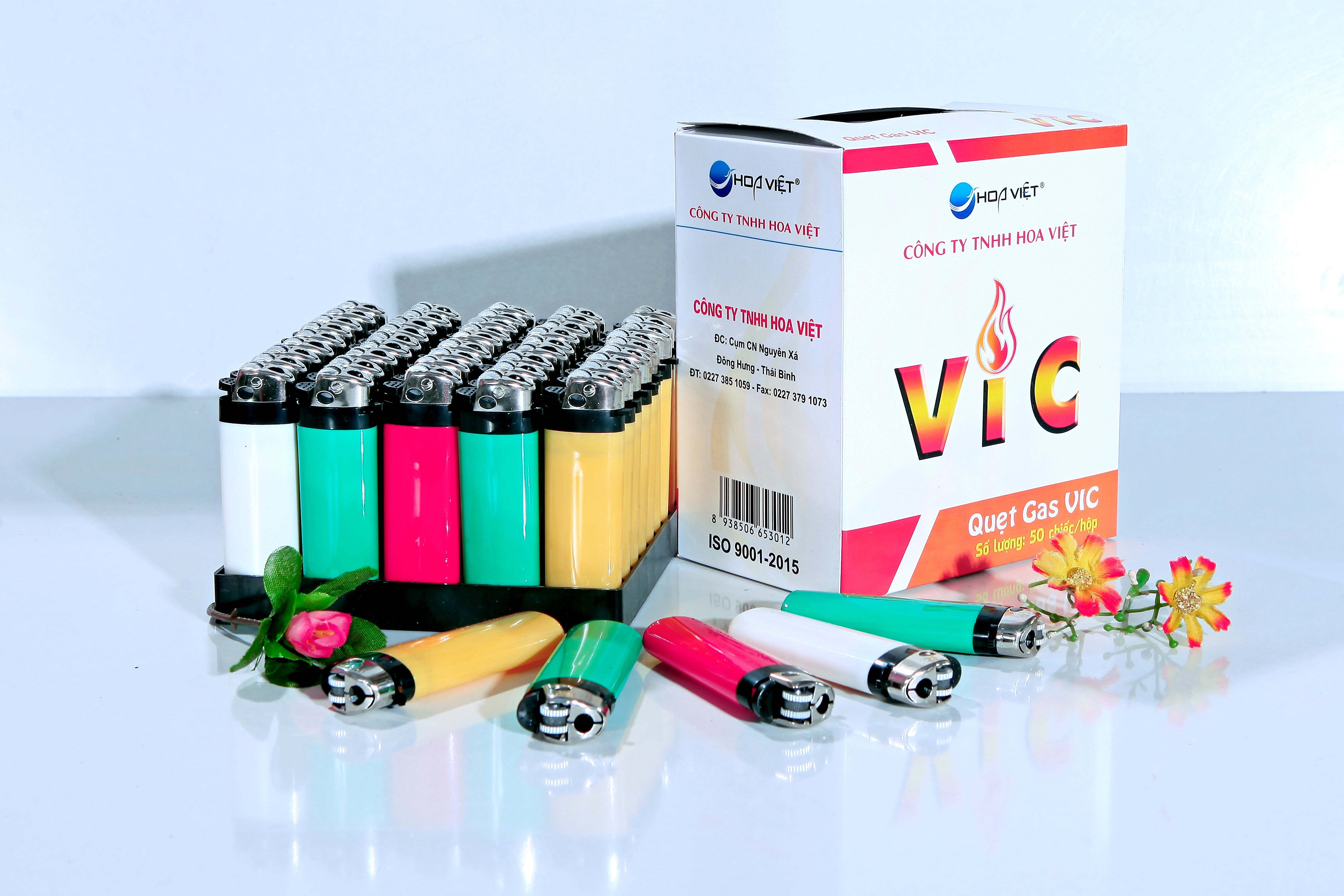 Top Product Best Quality Optional Vic Lighter Disposable lighter Cigarette Made in Vietnam Factory Reasonable Price