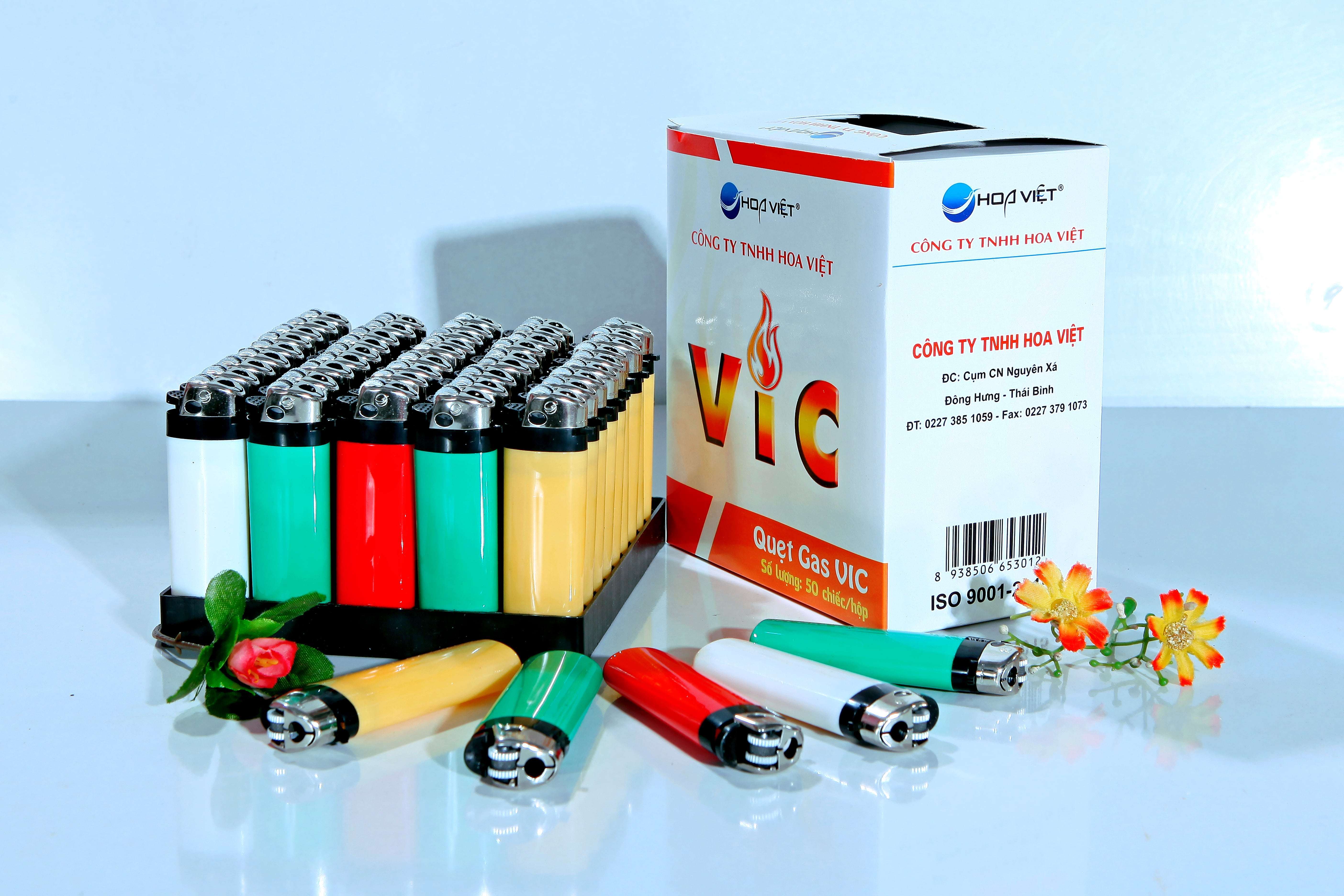 Top Product Best Quality Optional Vic Lighter Disposable lighter Cigarette Made in Vietnam Factory Reasonable Price