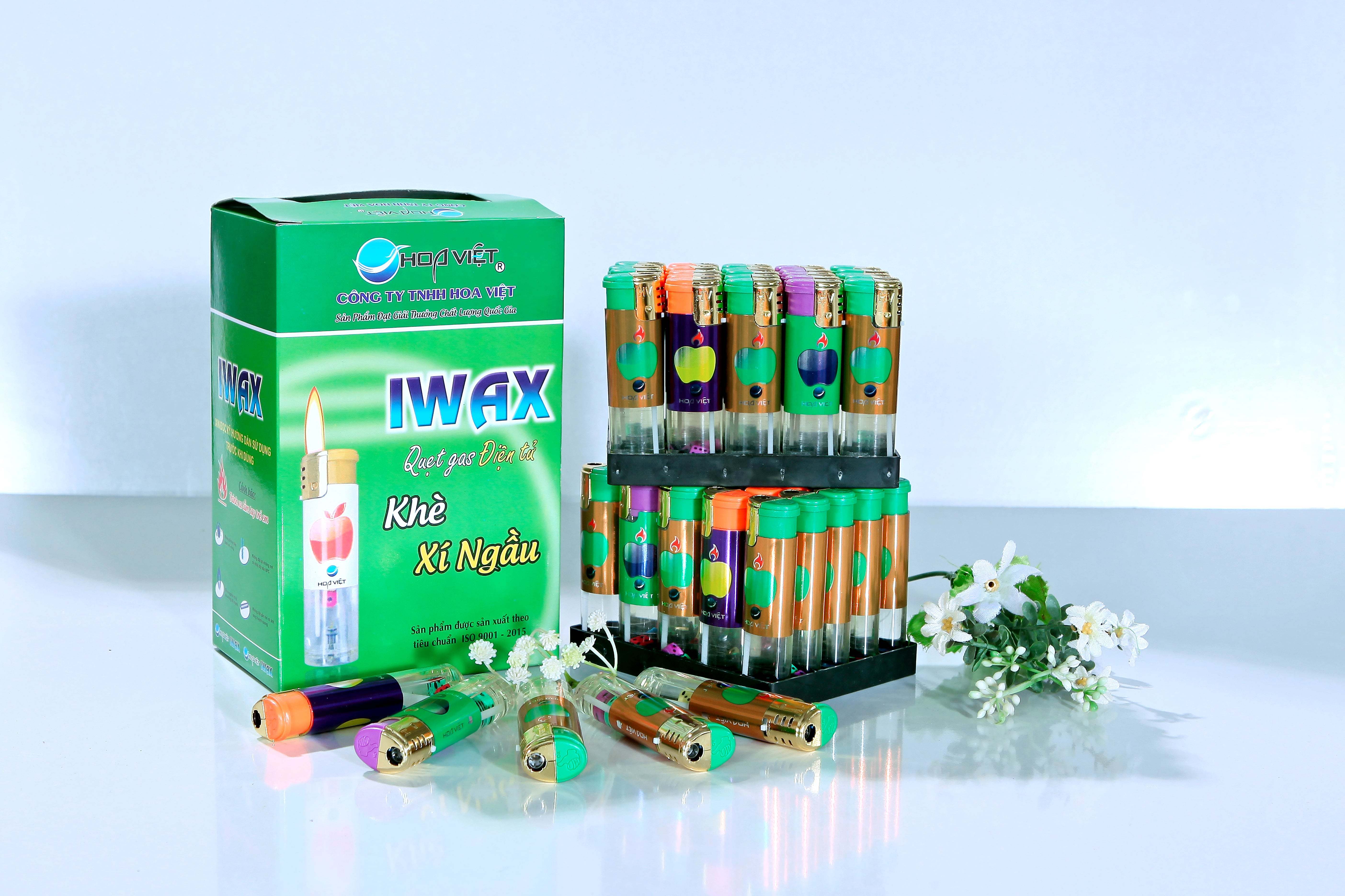 Vietnam Brand Optional Iwax Electric Lighter Disposable lighter Lighters & Smoking Accessories Wholesale