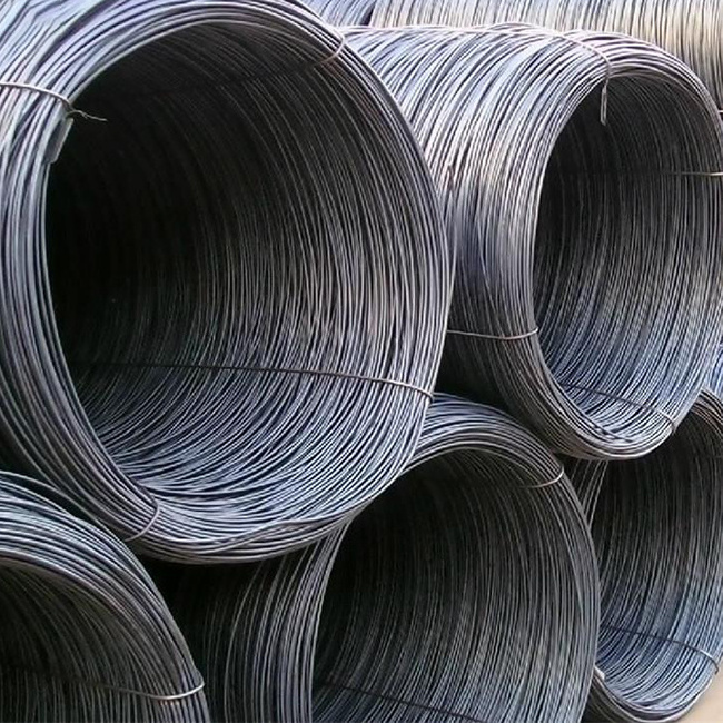 factory wholesale carbon steel wire rod 5.5mm 6.5mm wire rod Q195 q235 q345 steel wire rod coil 1006 SAE 1008