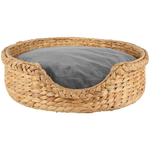 WHOLESALE PET BED WINTER WARMTH CALMING SMALL ROUND PET RELAXING BED LUXURY RELAXING BED FOR PET BEST RATTAN FROM VIET NAM