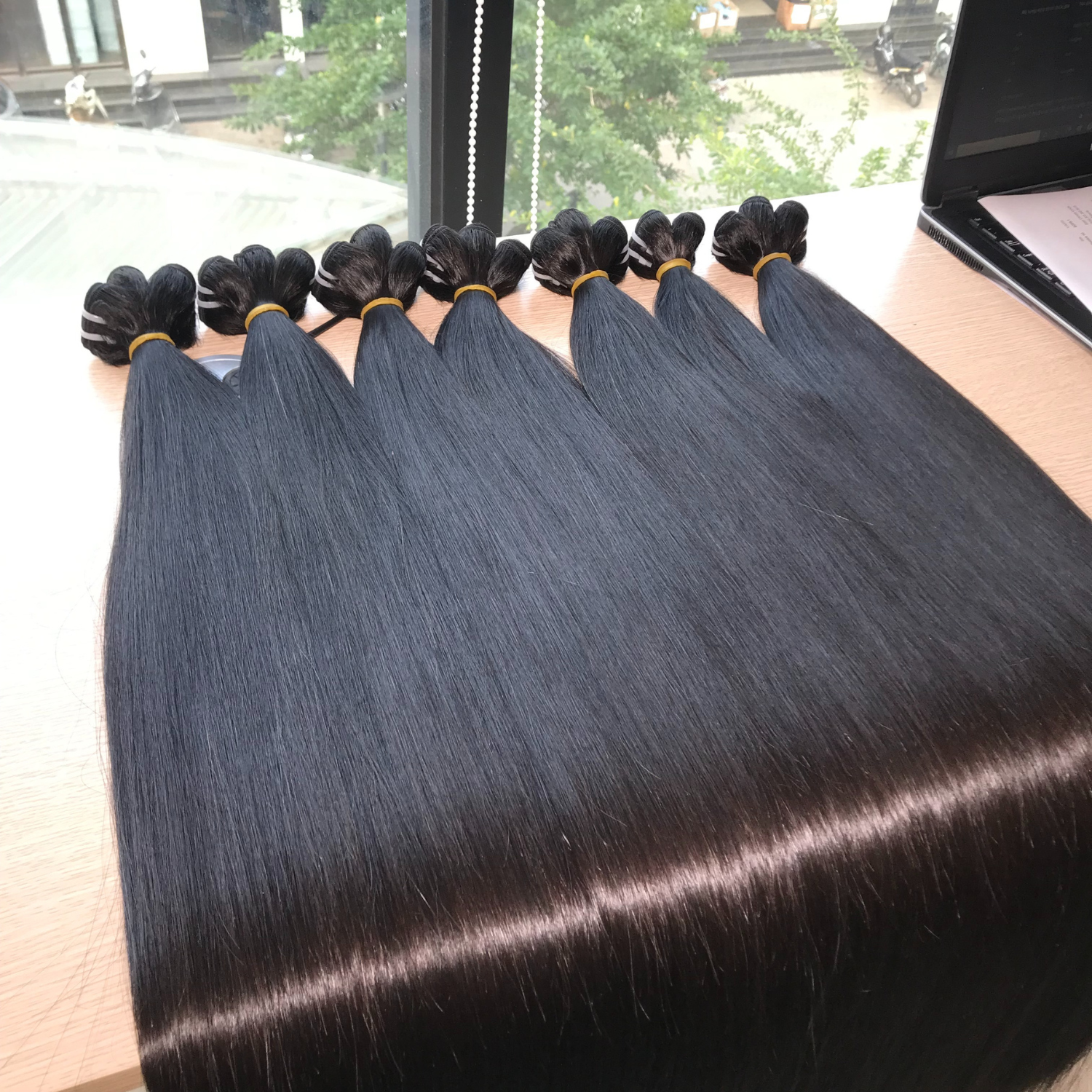 Bone Straight Hair Bundles Hight Quality Raw Vietnamese Hair Top Selling Wholesale Factory Price