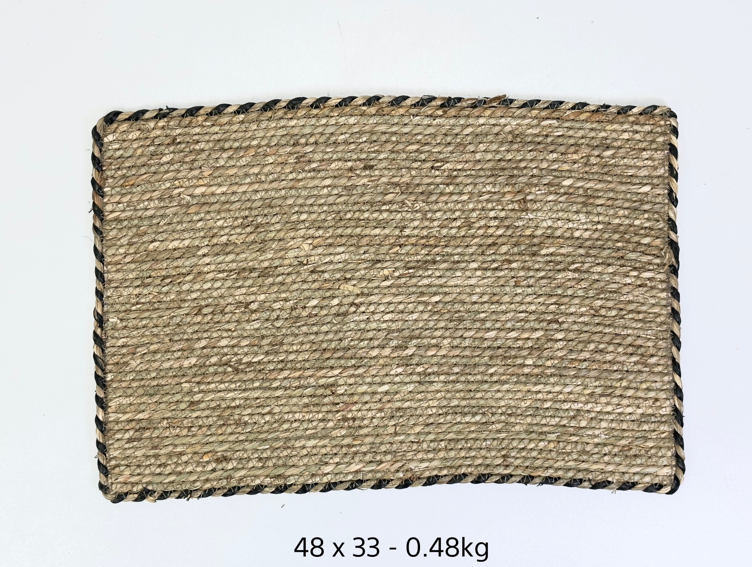 Round Water Hyacinth Dinner Pad Mat Placemat For Dinnerware Natural fiber dinner pad Handicraft table decoration