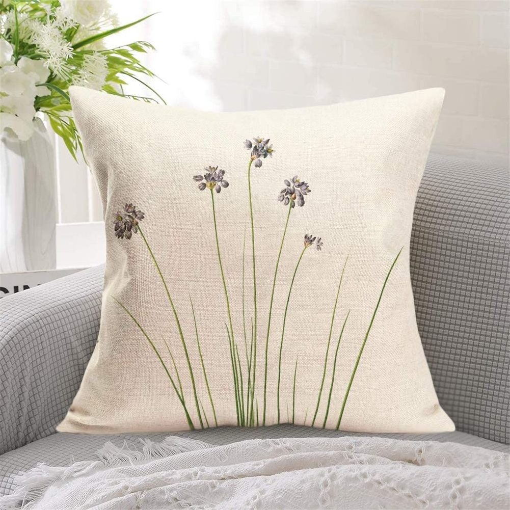 Hand Embroidery Cushion Case Cover Cushion Cover 100% Cotton For Home Decorative Sofa Couch OEM Made In Vietnam