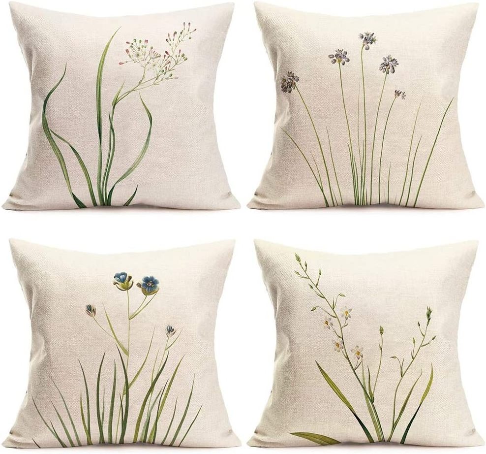 Hand Embroidery Cushion Case Cover Cushion Cover 100% Cotton For Home Decorative Sofa Couch OEM Made In Vietnam