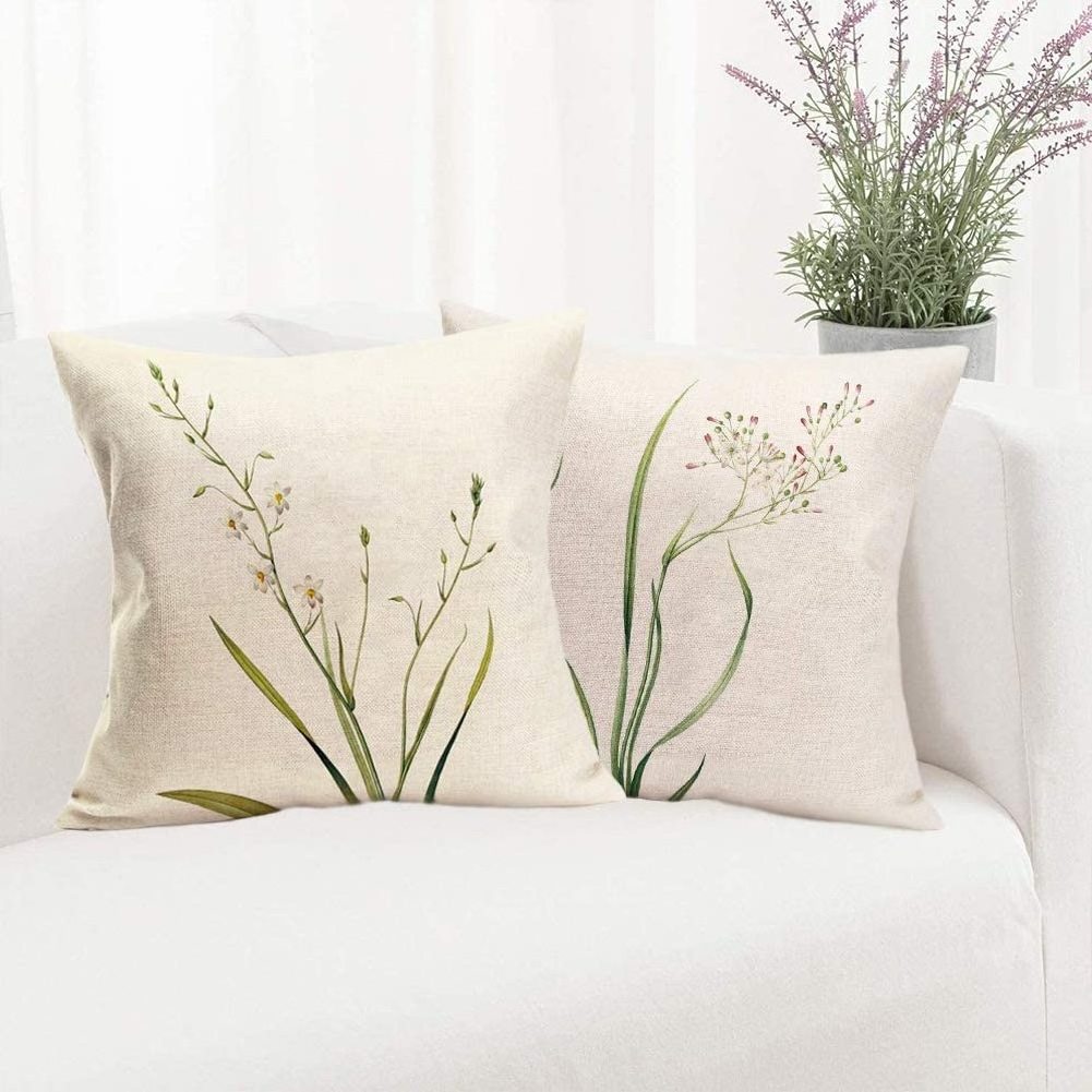 Hand Embroidery Cushion Case Cover Cushion Cover 100% Cotton For Home Decorative Sofa Couch OEM Made In Vietnam