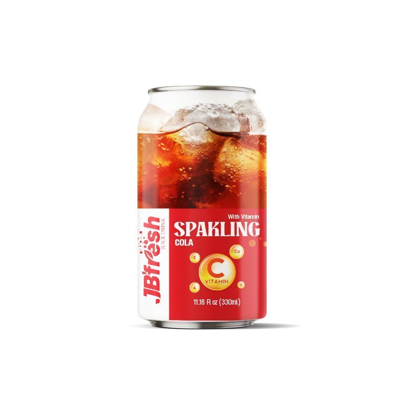 Wholesale Sparking Strawberry drink 330ml soda carbonated soft drink exotic drink Sparkling water Vitamin