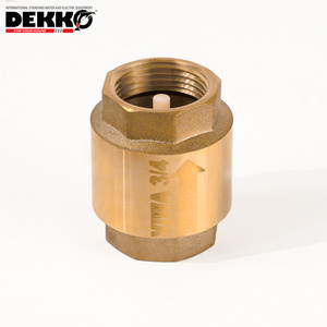 DEKKO OEM 1/2 to 4 Inch Forged  Thread NRV Non Return One Way Valve Swing Standard Manual Brass Check Valves for Water