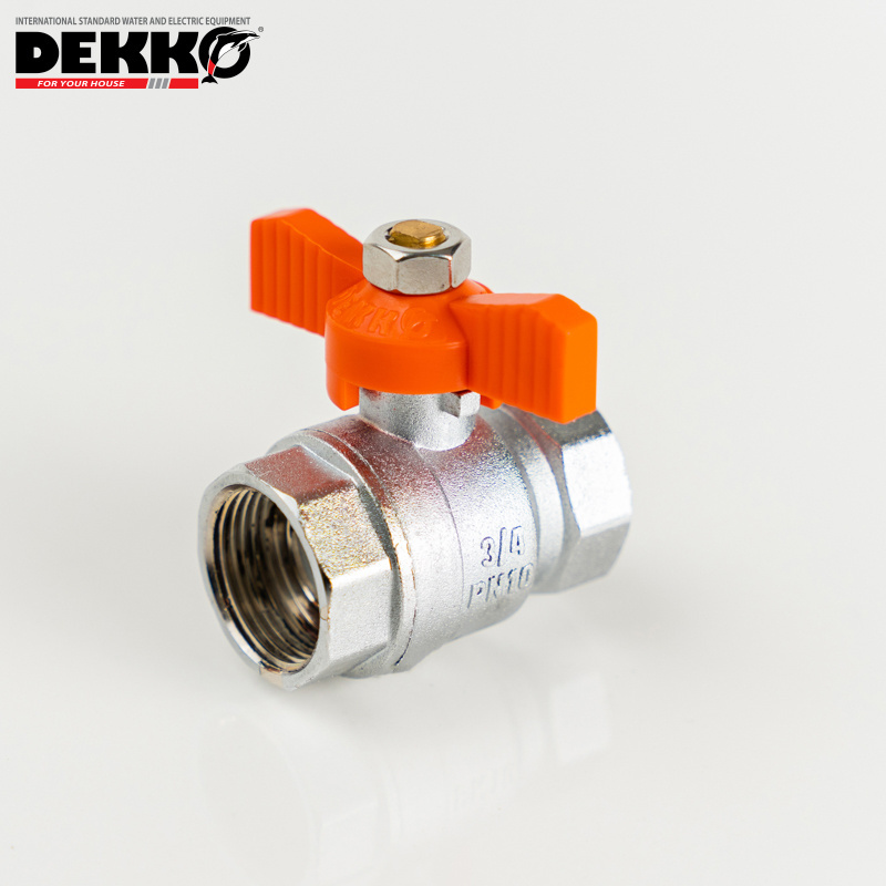 Dekko manufacturer Alloy water valve European technology Metal Medium level spring valve Alloy ball valve