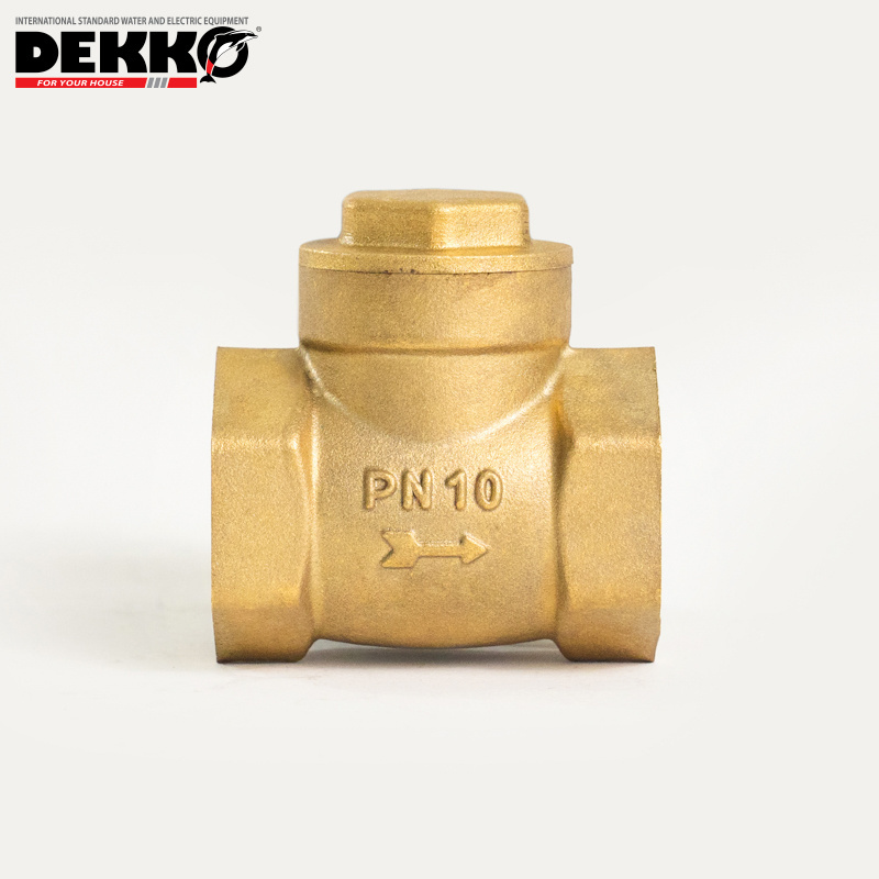 Good Price Water Valve Copper Brass Metal Technology Middleweight Level Spring valve Brass Ball Valve