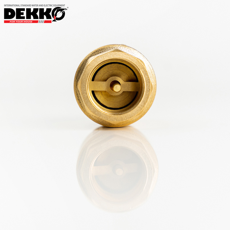 DEKKO OEM 1/2 to 4 Inch Forged  Thread NRV Non Return One Way Valve Swing Standard Manual Brass Check Valves for Water valve