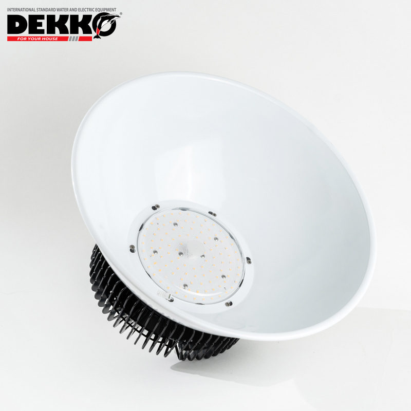 DEKKO Industrial highbay UFO led high bay light for ceiling workshop warehouse garage shop industry badm factory lighting