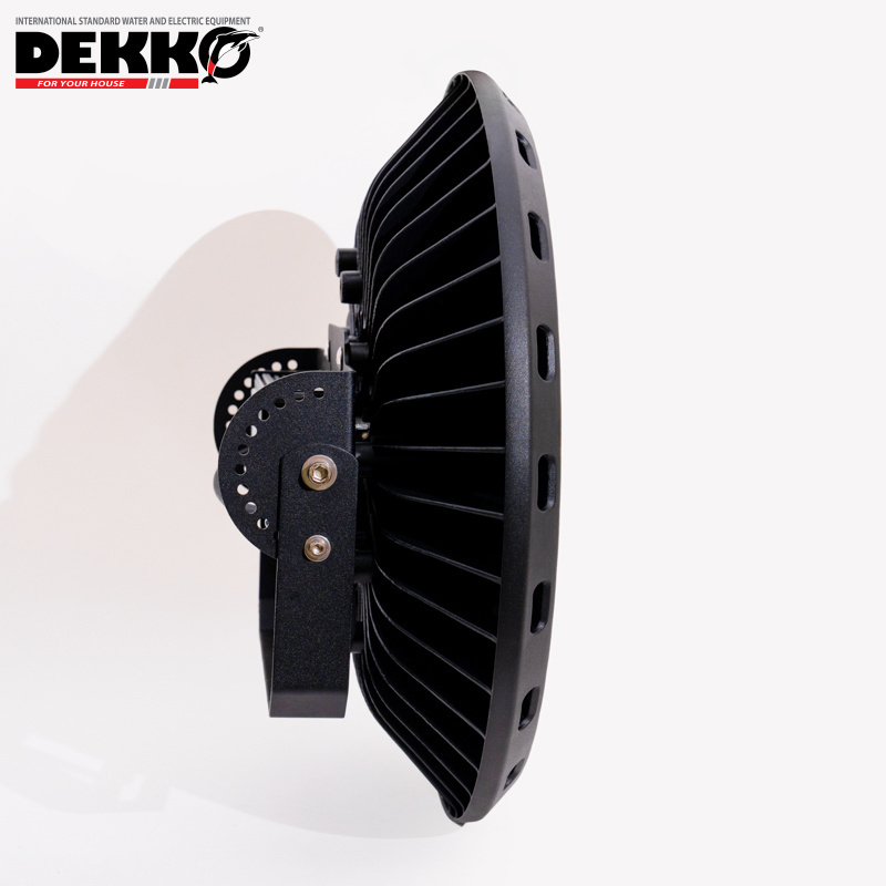 DEKKO Industrial highbay UFO led high bay light for ceiling workshop warehouse garage shop industry badm factory lighting