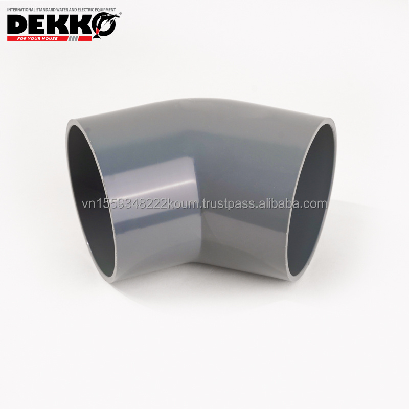 DEKKO 45 degree Elbow is easy to transport with high mechanical strength and resistance to harsh conditions, providing a sample