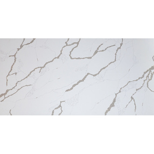 Calacatta Royal Slabs Wall Panel Floor Tile Slab White Marble Artificial Calacatta Gold Back Quartz For Sale