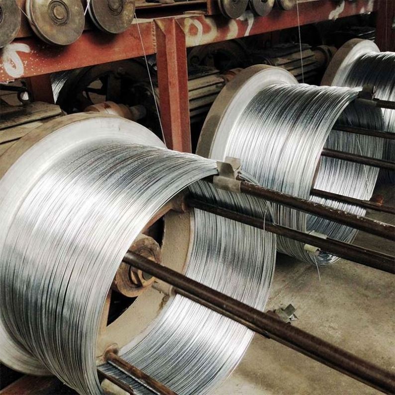 Hot dipped 3mm diameter  8 gauge 12 gauge 16 gauge galvanized steel wire coil