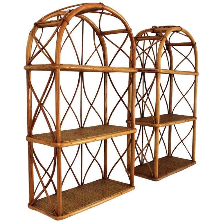 Floor Standing Bookcase Home Decor Rattan Book Shelf Cheap Price Tall Bookshelf Wholesale Shelves From Vietnam