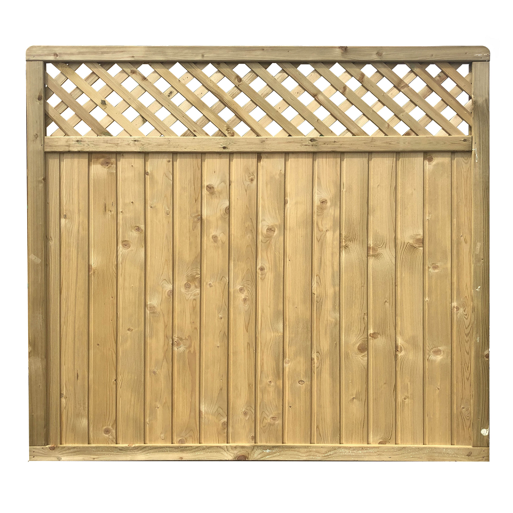 Wholesale Cheap Price Quality Wooden Fence For Garden Privacy Fence Panels for Outside Wind Resistant Wood Fencing Panels