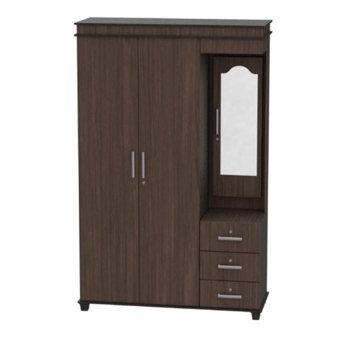 Hot Product - wooden Wardrobe  wooden Storage Closet and Bedroom Furniture -  Melamine wood wardrobe export USA,UK,EU