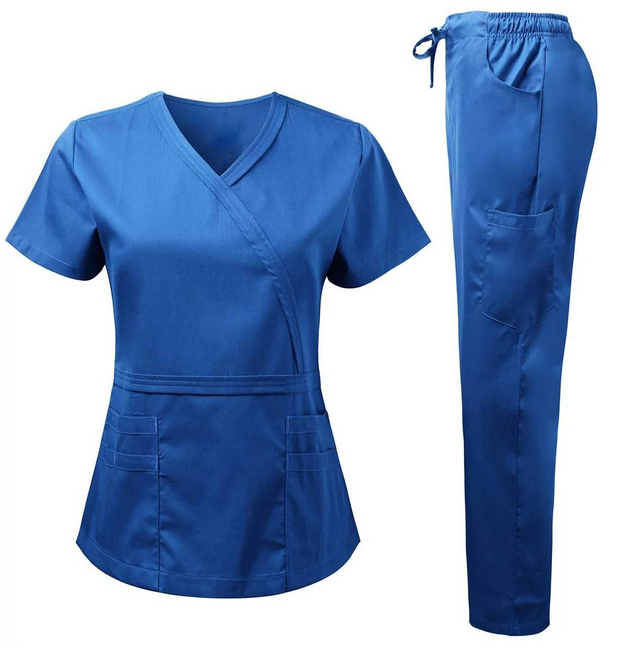 Bestex Custom Breathable Hospital Uniform Nurse Fashionable Medical Scrub Uniform Set Spandex Nursing Scrubs For Unisex