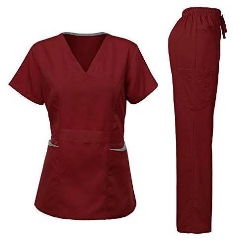 Bestex Custom Breathable Hospital Uniform Nurse Fashionable Medical Scrub Uniform Set Spandex Nursing Scrubs For Unisex