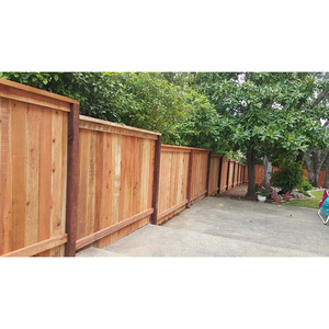 Hot Sale Top Quality Low Price Wooden Privacy Fence Waterproof and fireproof WPC composite fence panel