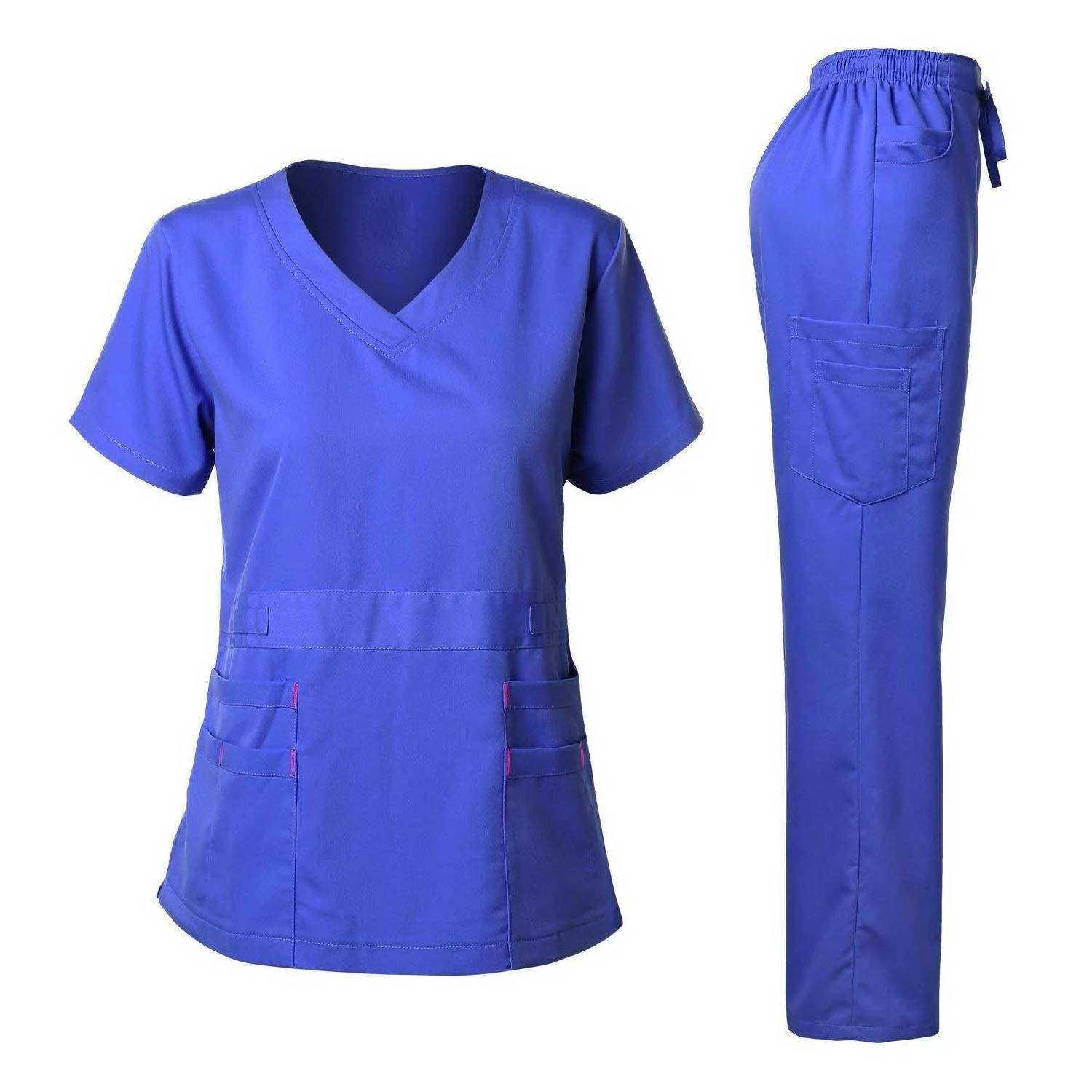 Bestex Custom Breathable Hospital Uniform Nurse Fashionable Medical Scrub Uniform Set Spandex Nursing Scrubs For Unisex