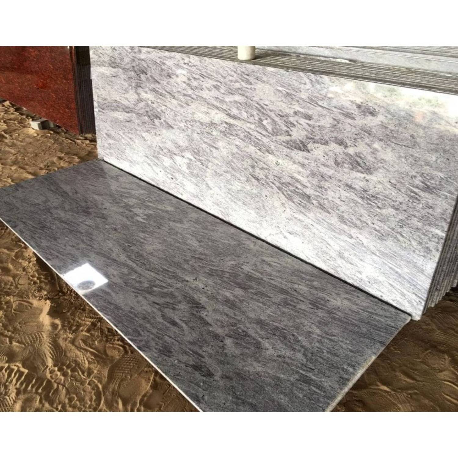 Granite Natural Sea Wave Grey Granite wood grain granite slabs Cheap Price For Outdoor And Indoor