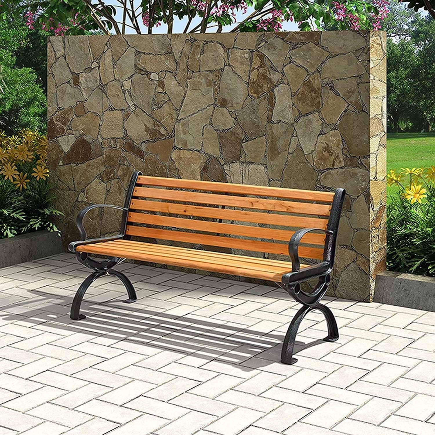 High quality - Wholesale garden bench seat - Outdoor wooden benches wood bench furniture a good price