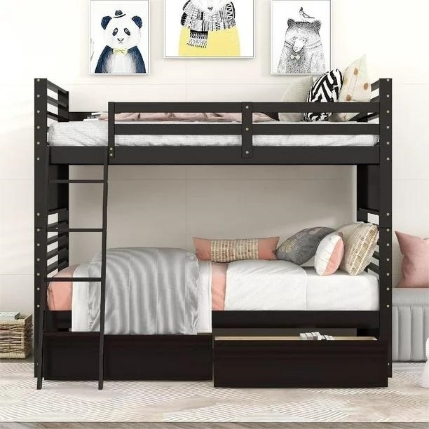 Cheap Price - Wooden Bunk Beds - wood Bedroom furniture newest Style- Double Bed  Adult Wooden Bedroom sets cheap price