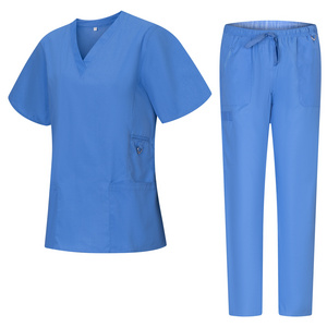 Bestex Custom Breathable Hospital Uniform Nurse Fashionable Medical Scrub Uniform Set Spandex Nursing Scrubs For Unisex