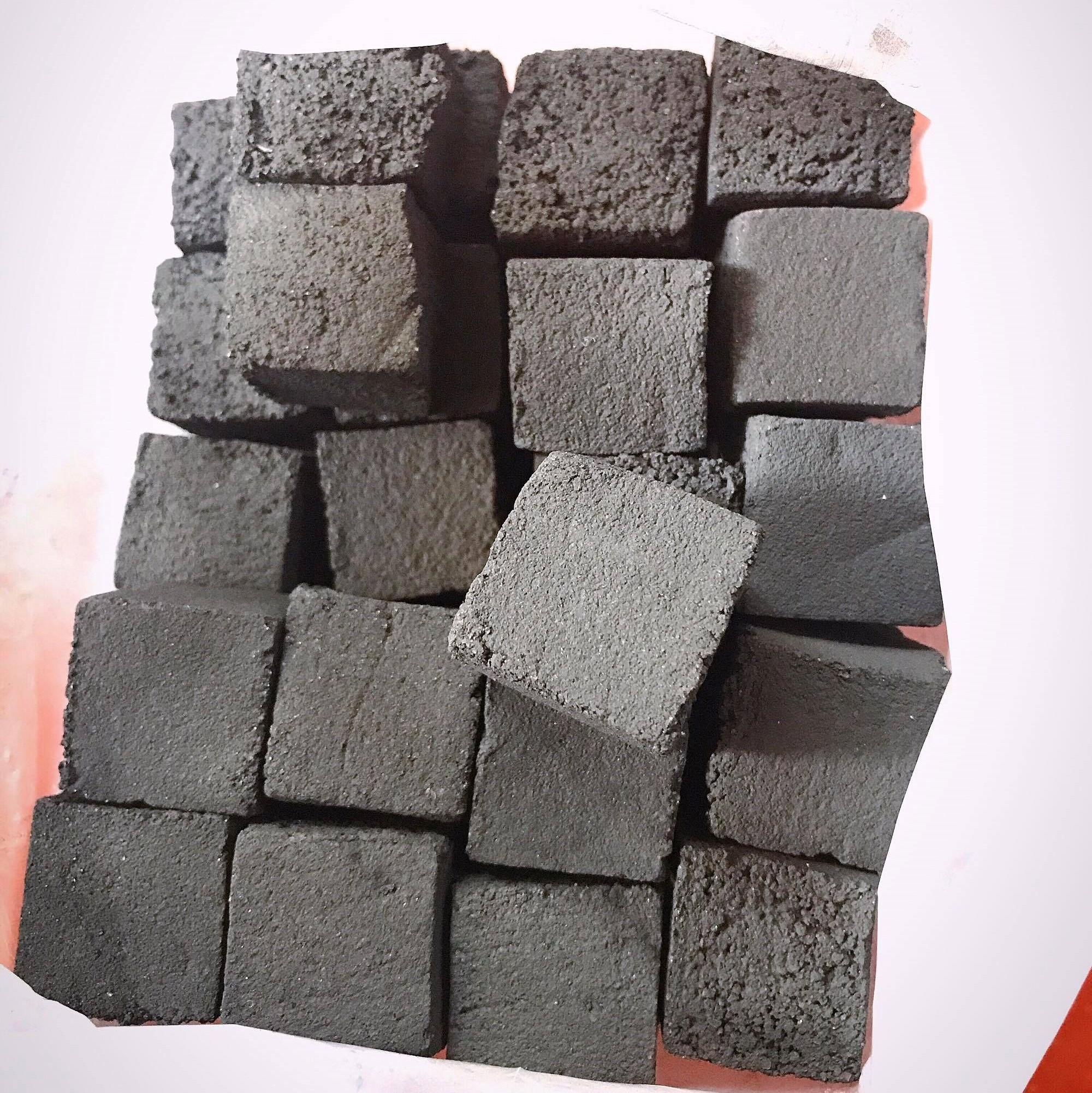 High quality Cube Shape Size Coconut Shell Shisha Charcoal For Hookah  Export standard quality