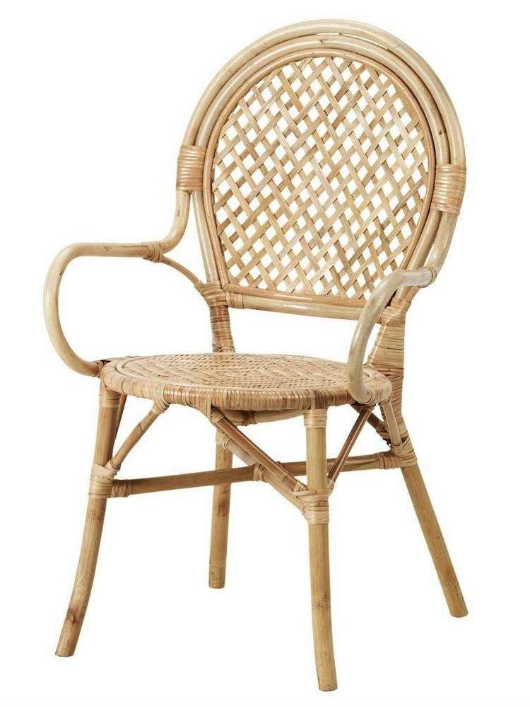 High quality Rattan Chair Modern Ratan Outdoor Metal Stack Dining Chair Garden Peacock Rattan Chair Supplier