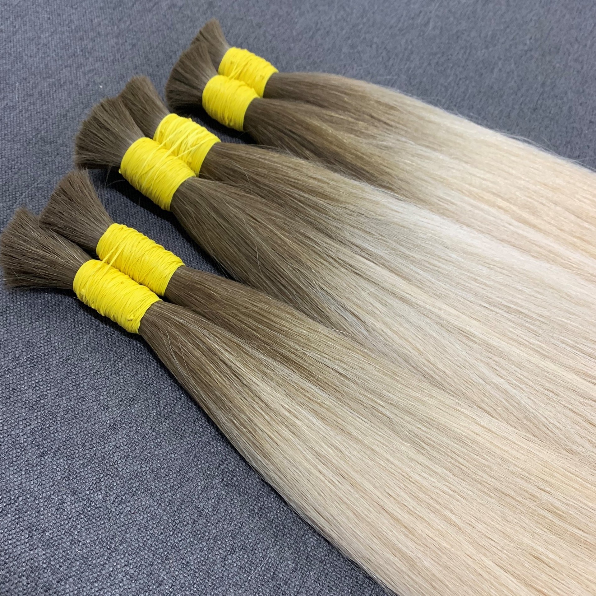 TOP Quality Wholesale Vietnamese  Hair Extensions Virgin 100% Human Hair Bulk Extensions