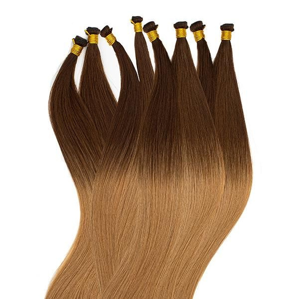 Factory Best Double Drawn 100% Human Remy Virgin Raw Hair Extensions Color Invisible PU Seamless Tape Inject Genius Weft