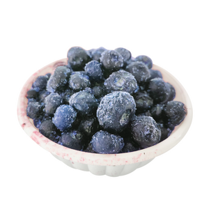 Blueberry Frozen IQF Fruits in various size and shape nutritious with 9 different types of fruit no additives