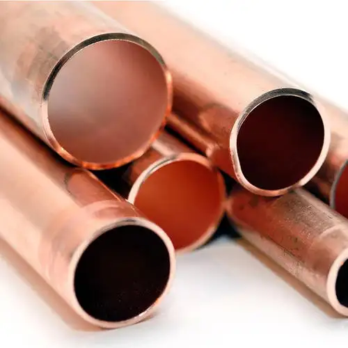 Soft Straight Copper Pipe Flexible 99.9 Water Tube Smooth 3/4 3/8 7/8 Cu Min 99.5% Inch Copper Coil Pipes For Air Conditioning